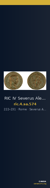 RIC IV Severus Alexander 574 — CANOA