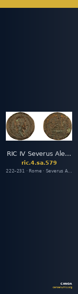 RIC IV Severus Alexander 579 — CANOA