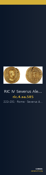 RIC IV Severus Alexander 585 — CANOA