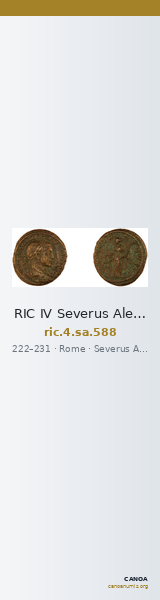 RIC IV Severus Alexander 588 — CANOA