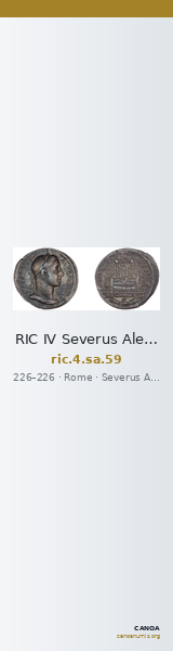 RIC IV Severus Alexander 59 — CANOA