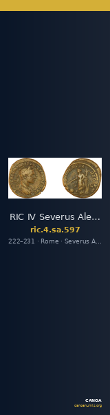 RIC IV Severus Alexander 597 — CANOA