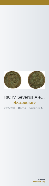 RIC IV Severus Alexander 602 — CANOA