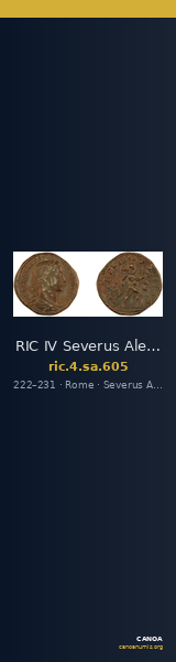 RIC IV Severus Alexander 605 — CANOA