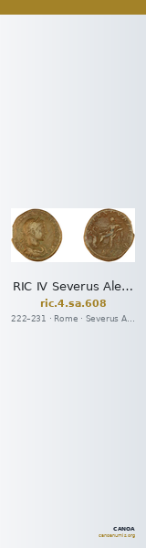 RIC IV Severus Alexander 608 — CANOA