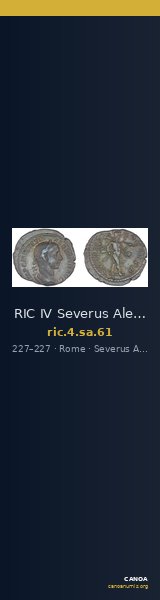 RIC IV Severus Alexander 61 — CANOA