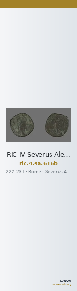 RIC IV Severus Alexander 616b — CANOA