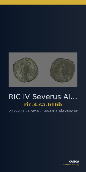 RIC IV Severus Alexander 616b — CANOA