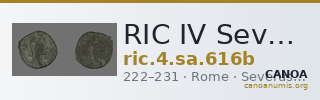 RIC IV Severus Alexander 616b — CANOA
