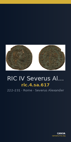RIC IV Severus Alexander 617 — CANOA