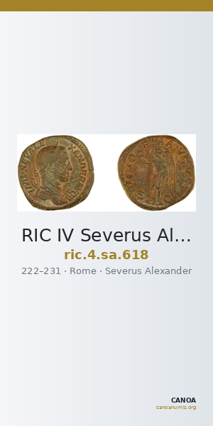 RIC IV Severus Alexander 618 — CANOA