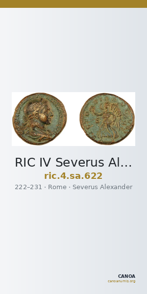 RIC IV Severus Alexander 622 — CANOA