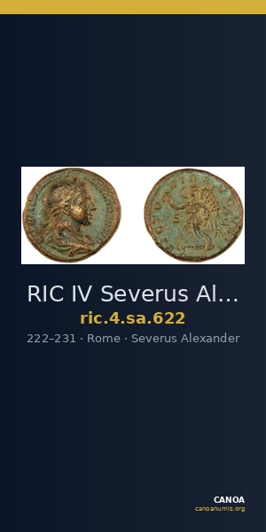RIC IV Severus Alexander 622 — CANOA