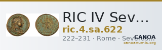RIC IV Severus Alexander 622 — CANOA