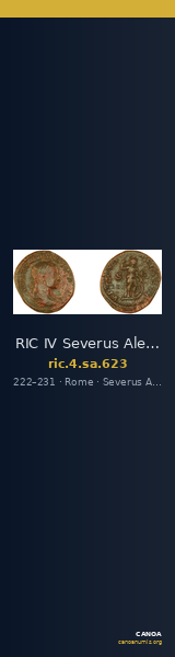 RIC IV Severus Alexander 623 — CANOA