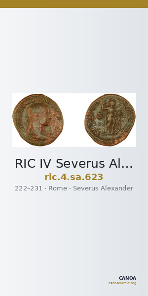 RIC IV Severus Alexander 623 — CANOA