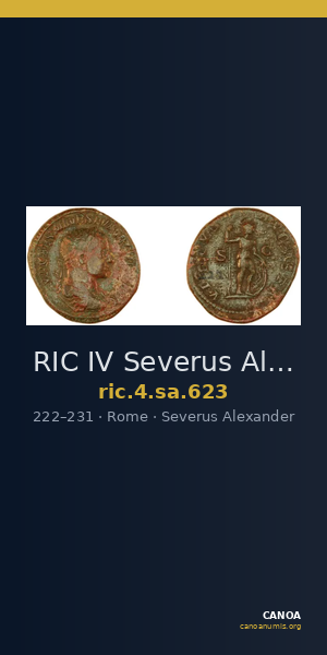 RIC IV Severus Alexander 623 — CANOA