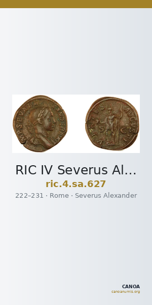 RIC IV Severus Alexander 627 — CANOA