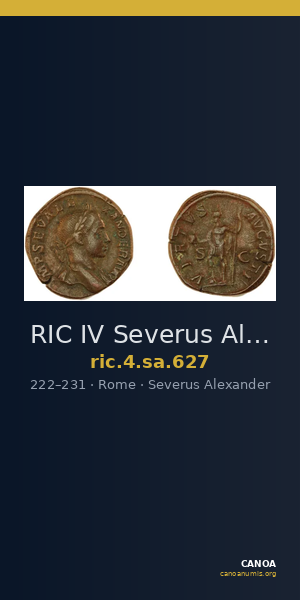 RIC IV Severus Alexander 627 — CANOA
