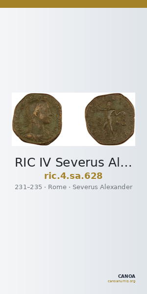 RIC IV Severus Alexander 628 — CANOA