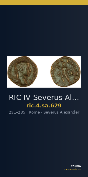 RIC IV Severus Alexander 629 — CANOA