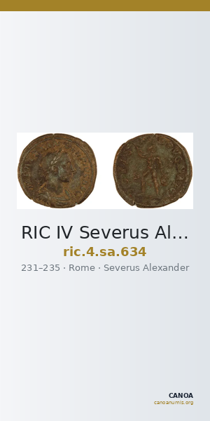 RIC IV Severus Alexander 634 — CANOA