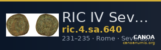 RIC IV Severus Alexander 640 — CANOA