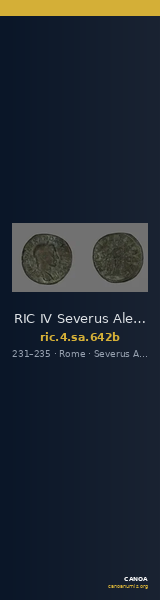 RIC IV Severus Alexander 642b — CANOA