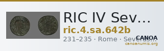 RIC IV Severus Alexander 642b — CANOA