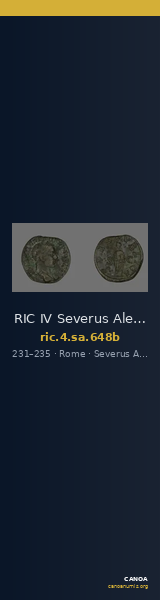 RIC IV Severus Alexander 648b — CANOA