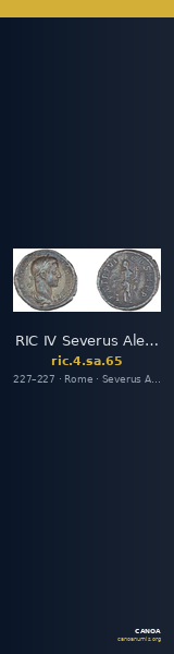 RIC IV Severus Alexander 65 — CANOA