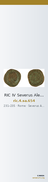 RIC IV Severus Alexander 654 — CANOA