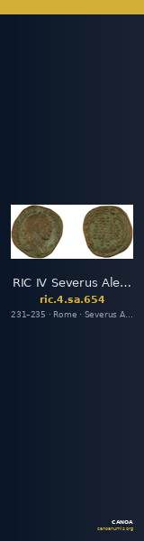 RIC IV Severus Alexander 654 — CANOA