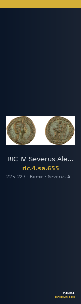 RIC IV Severus Alexander 655 — CANOA
