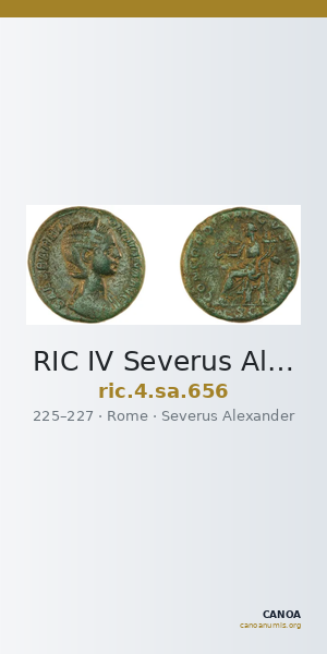 RIC IV Severus Alexander 656 — CANOA