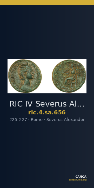RIC IV Severus Alexander 656 — CANOA