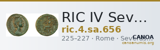 RIC IV Severus Alexander 656 — CANOA