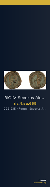 RIC IV Severus Alexander 668 — CANOA