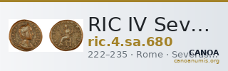 RIC IV Severus Alexander 680 — CANOA