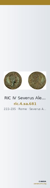 RIC IV Severus Alexander 681 — CANOA