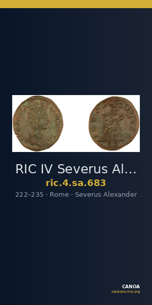 RIC IV Severus Alexander 683 — CANOA