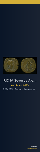 RIC IV Severus Alexander 685 — CANOA