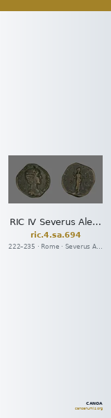 RIC IV Severus Alexander 694 — CANOA