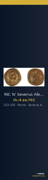 RIC IV Severus Alexander 701 — CANOA