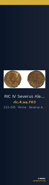 RIC IV Severus Alexander 703 — CANOA