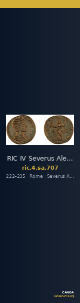 RIC IV Severus Alexander 707 — CANOA