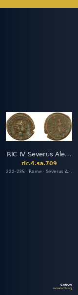 RIC IV Severus Alexander 709 — CANOA
