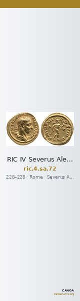 RIC IV Severus Alexander 72 — CANOA