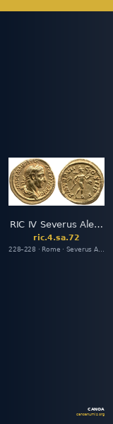 RIC IV Severus Alexander 72 — CANOA
