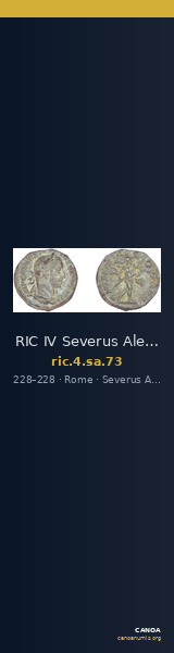 RIC IV Severus Alexander 73 — CANOA